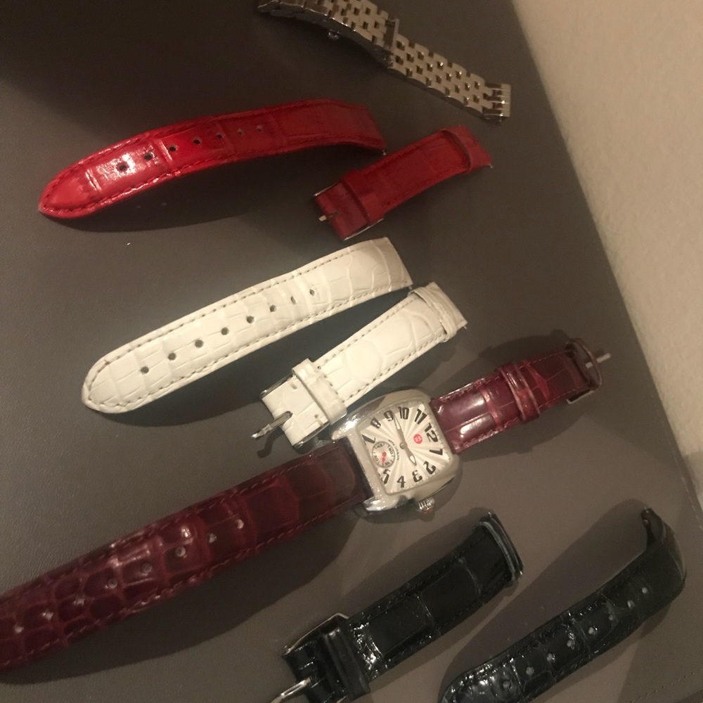 Michele Watch AND five straps